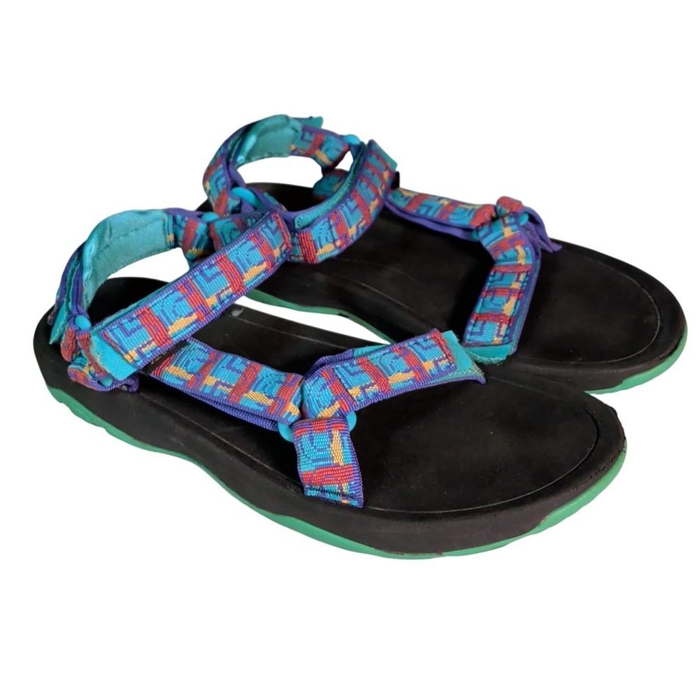 Teva Mens Hurricane XLT2 Sandals Mens Size 7 Blue Hiking Geometric Gorpcore